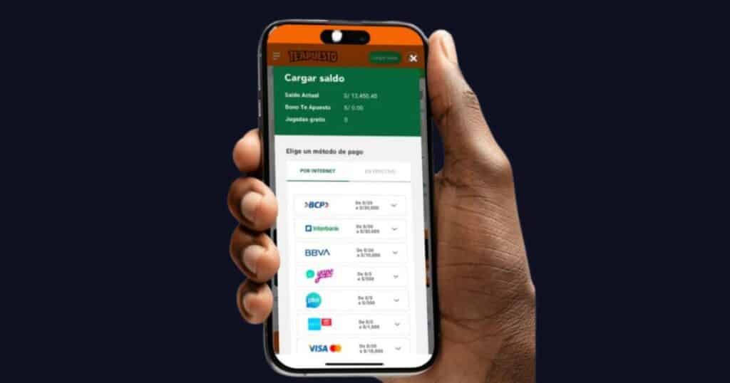 métodos de pago para casinos online en Perú